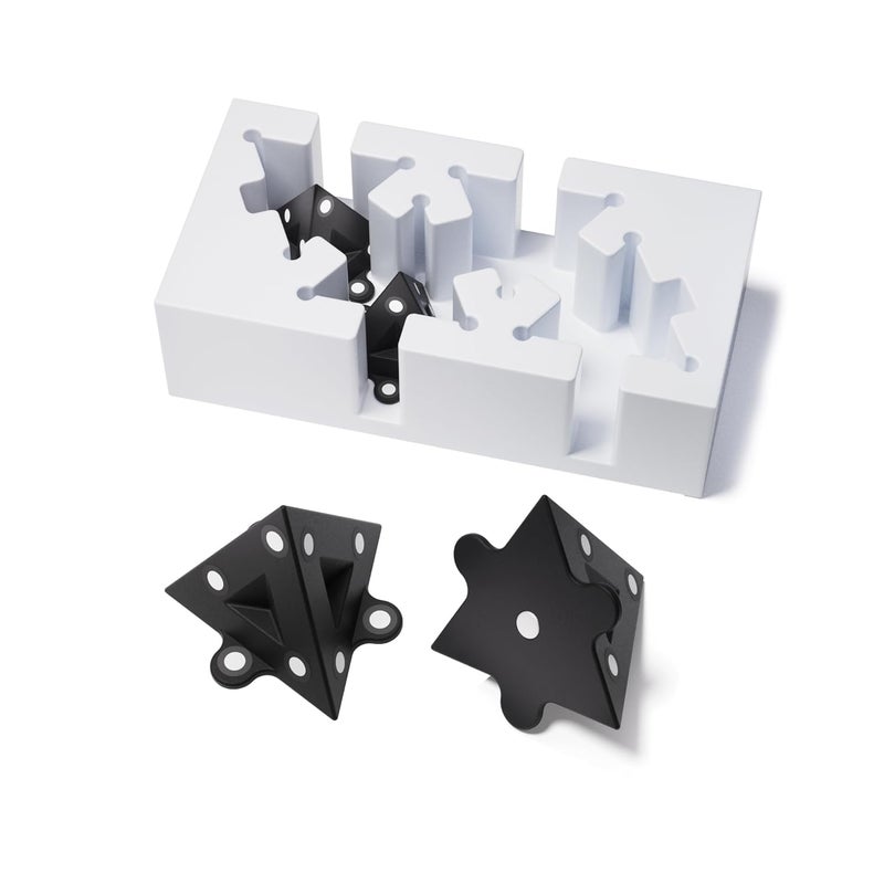 Revopoint 4 Pieces 3D Magnetic Pyramid Marker Kit for 3D Scanning, 3D Scanning Markers for 3D Scanners, 3D Tracking Dots for Preventing Tracking Loss and Enhance Accuracy, 3D Reference Point Marker - Image 1